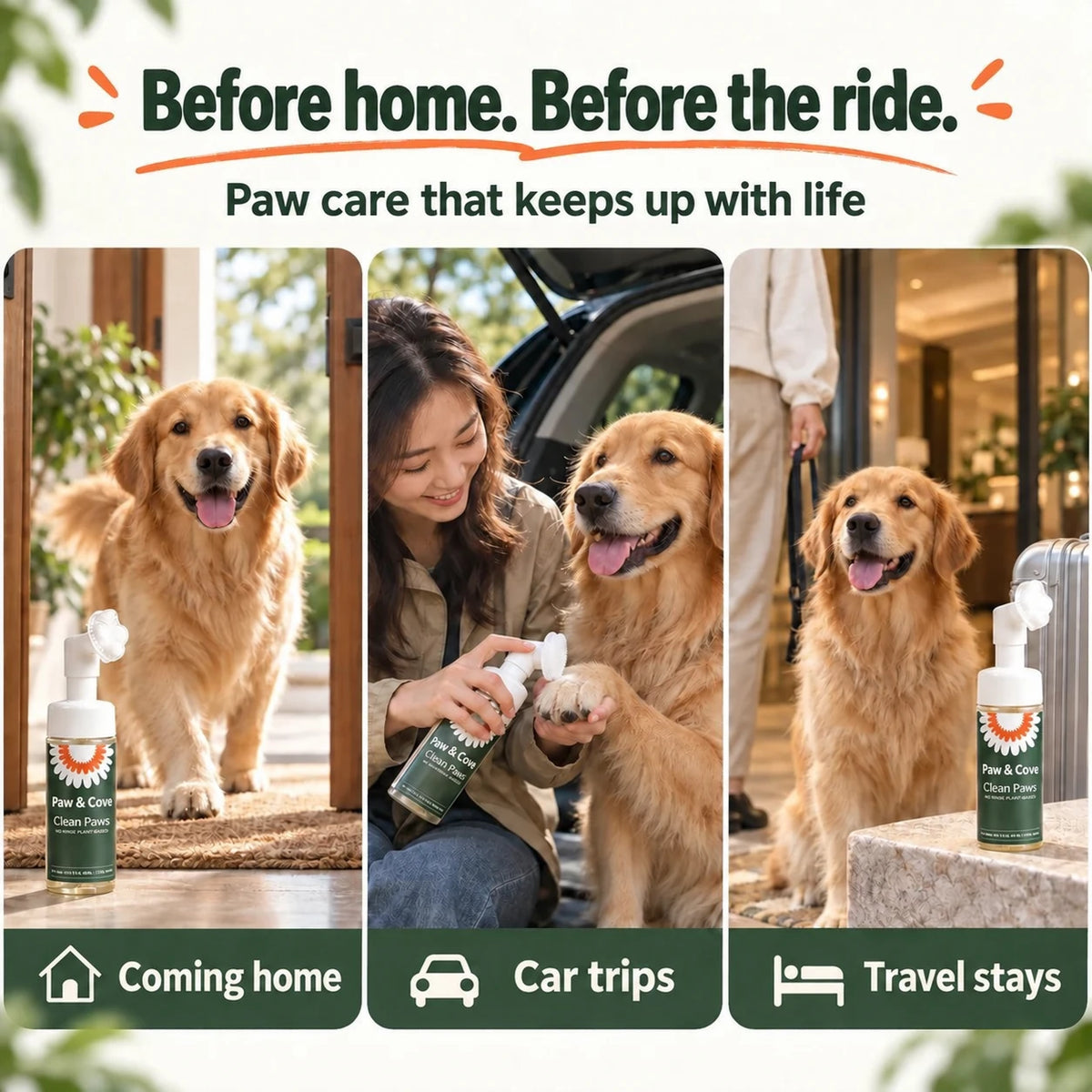Paw & Cove paw care foam gallery 4