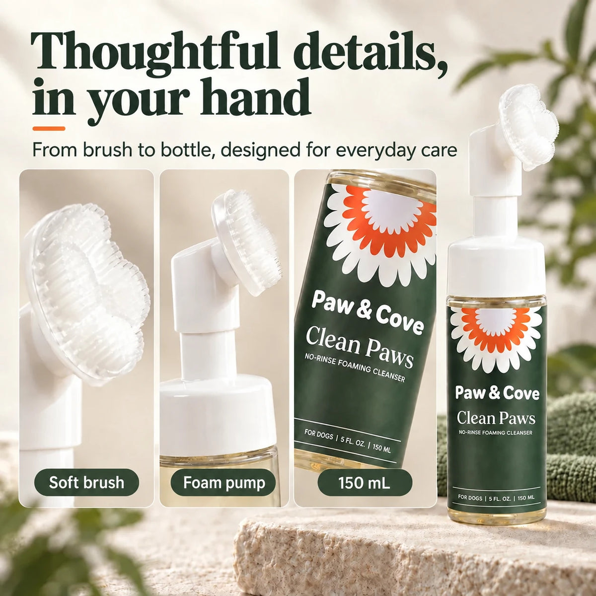 Paw & Cove paw care foam gallery 5