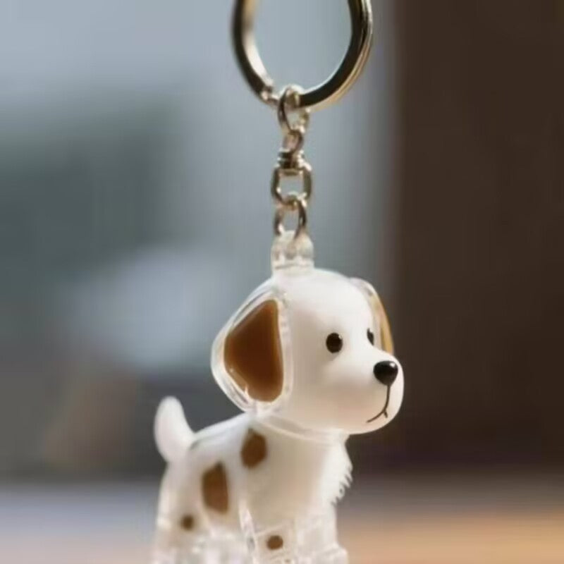Style D pet fur keepsake holder; filled display example