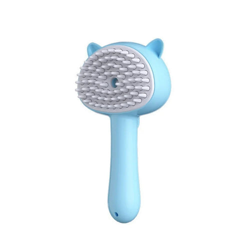 Healthzeri Pet Mist Grooming Brush — Blue