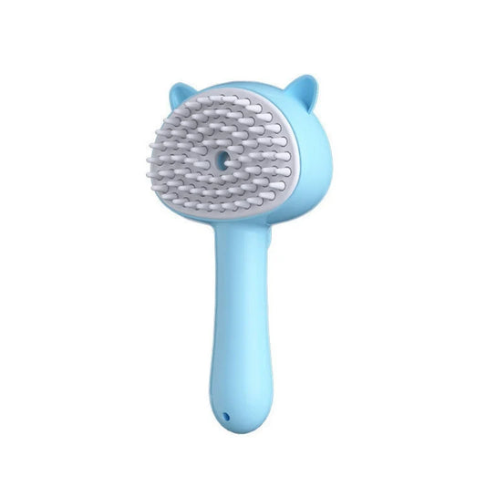 Healthzeri Pet Mist Grooming Brush — Blue